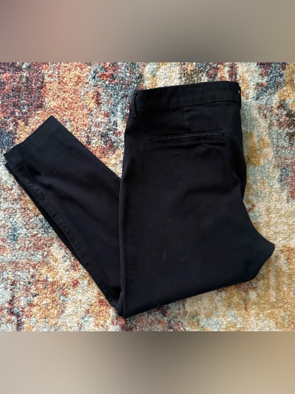 Old Navy Black Straight-Leg Women's Pants